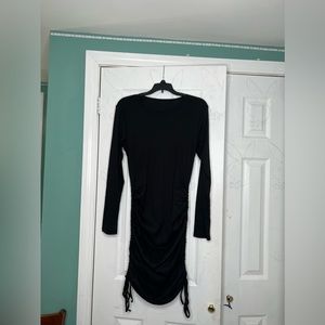 Black long sleeve dress